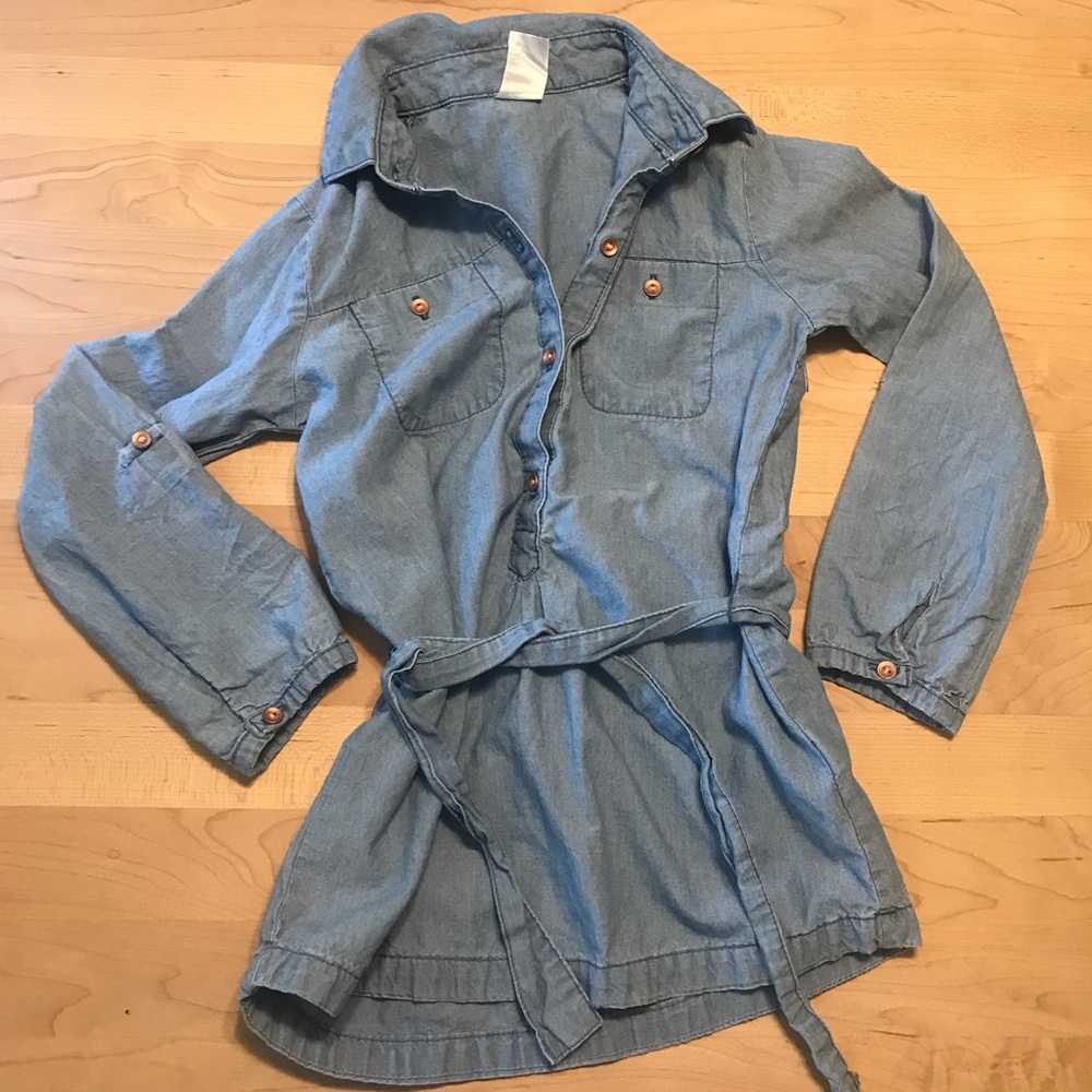 3/$15 🌸 Carter Girls Long Denim Blouse